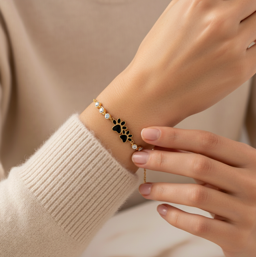 Twin Paws Harmony Bracelet